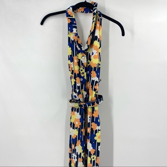 ModCloth Floral Hatler Jumpsuit Size XXS NWT - Picture 3 of 11